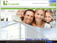 Tablet Screenshot of leucari.com